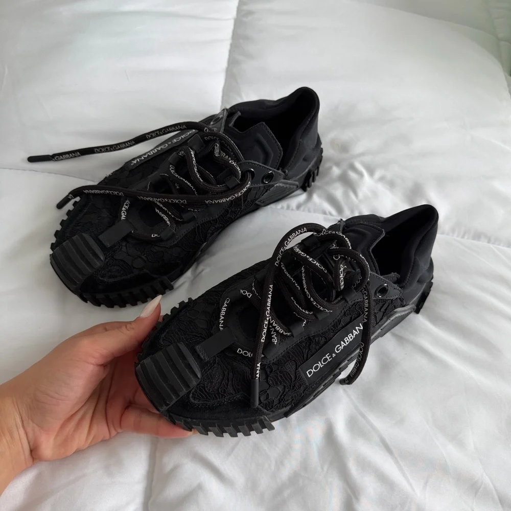 Dolce & Gabbana Black Sneakers for Men - Picture 3 of 5
